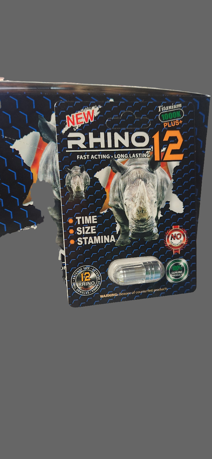 Rhino 12 Sex pills - Happy House CBD & HEMP STORE